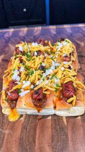 Chili Cheese Dog Sliders